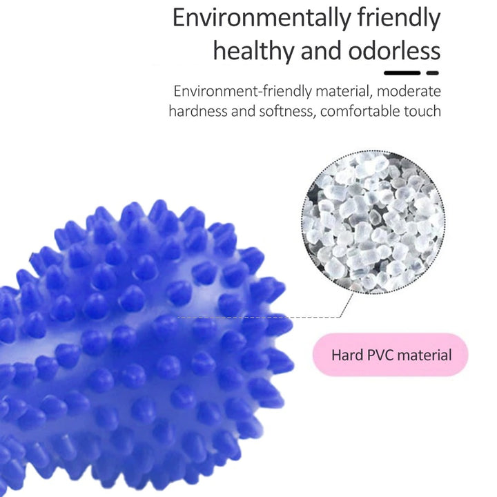 Premium Double Lacrosse Massage Peanut Ball for Deep Tissue Muscle Relief, Self Myofascial Release, Physical Therapy, and Full Body Massage Tool - StrengthXPhysiotherapy