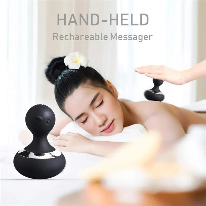 Premium Electric Handheld Massager - 6 Powerful Modes, Portable Mini Back Massager for Muscle Relief, Shoulder & Leg Tension,