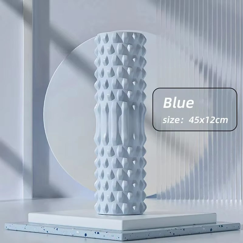 Premium Foam Roller for Deep Muscle Massage, Myofascial Release, Back & Leg Relaxation, Durable EVA, Pressure-Resistant Design, Grid Training, Home Exercise - StrengthXPhysiotherapy