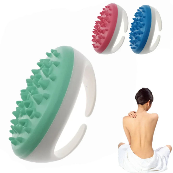 Premium Handheld Massage Brush for Body Shaping, Anti-Cellulite, Skin Care, and Exfoliation Tool - Durable Soft Head for 