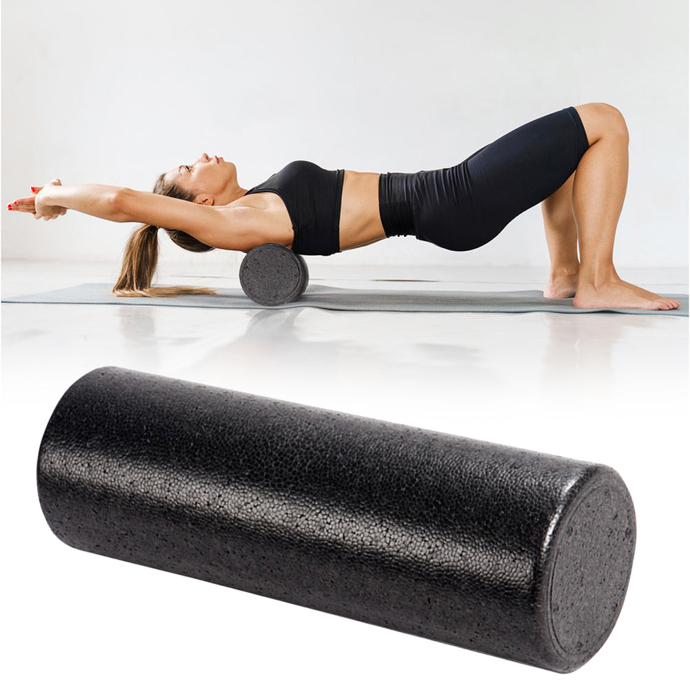 Premium High-Density Foam Roller for Back Stretching, Yoga, Pilates & Muscle Recovery, Firm Full-Body Athletic Massage Tool