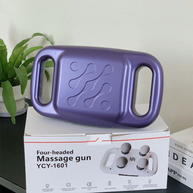 Premium Infrared Electric Handheld Massager with Heat - Full Body Percussion Massage Stick for Neck, Back, and Waist Relief, 