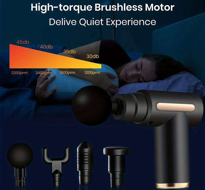 Premium USB Handheld Electric Wand Massager - High Frequency Vibration Deep Tissue Massage Machine for Body, Neck, and Back Pain Relief - StrengthXPhysiotherapy
