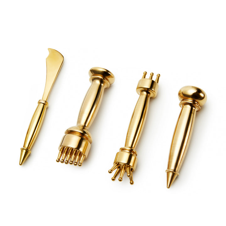 Premium Meridian Massage Stick for Magnetic Therapy, Trigger Point and Lymphatic Acid Drainage, IASTM Facial Scraping Board