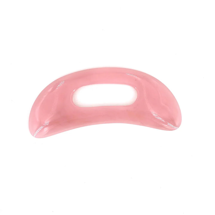 Premium Gua Sha Board - Natural Wood Massage Tool for Facial and Body Scraping Therapy, 18x8cm, Available in Yellow, Pink,