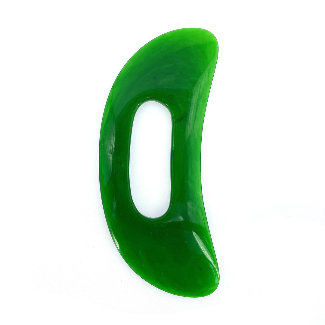 Premium Gua Sha Board - Natural Wood Massage Tool for Facial and Body Scraping Therapy, 18x8cm, Available in Yellow, Pink,