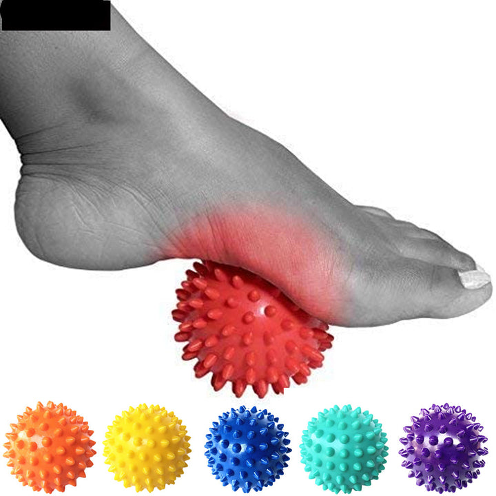 Premium Spiky Massage Ball for Myofascial Release, Deep Tissue Therapy, Stress Relief, and Muscle Soreness Relief - PVC