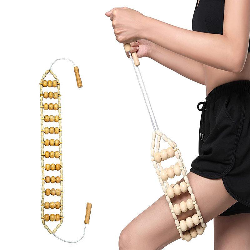 Premium Wood Therapy Massage Tools Set for Body Shaping, Anti-Cellulite, Lymphatic Drainage, Ergonomic Massage Rollers