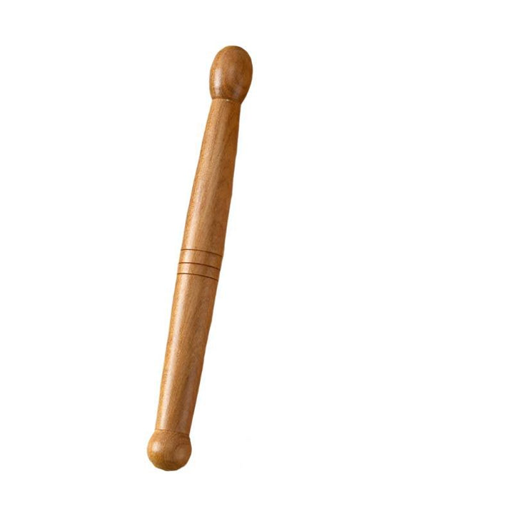 Premium Wood Nose Massager for Blood Circulation, Gua Sha Tool, Trigger Point Therapy, Pedicure Massage Comb with Acupoint