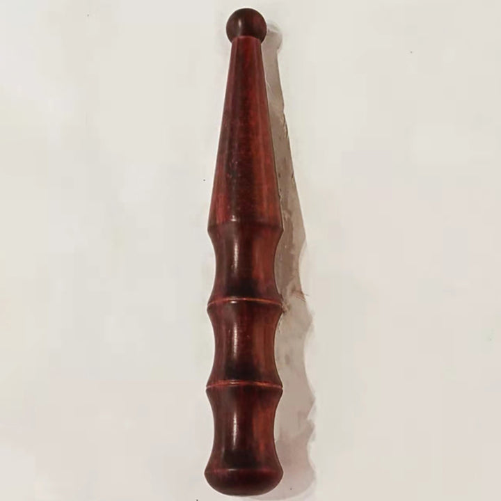 Premium Wood Nose Massager for Blood Circulation, Gua Sha Tool, Trigger Point Therapy, Pedicure Massage Comb with Acupoint