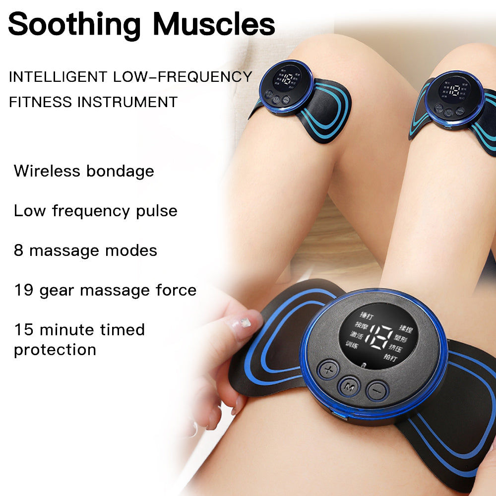 Premium Electric Pulse Neck Massager EMS TENS Cervical Massager for Neck and Back Pain Relief, Muscle Stimulator, and Deep 