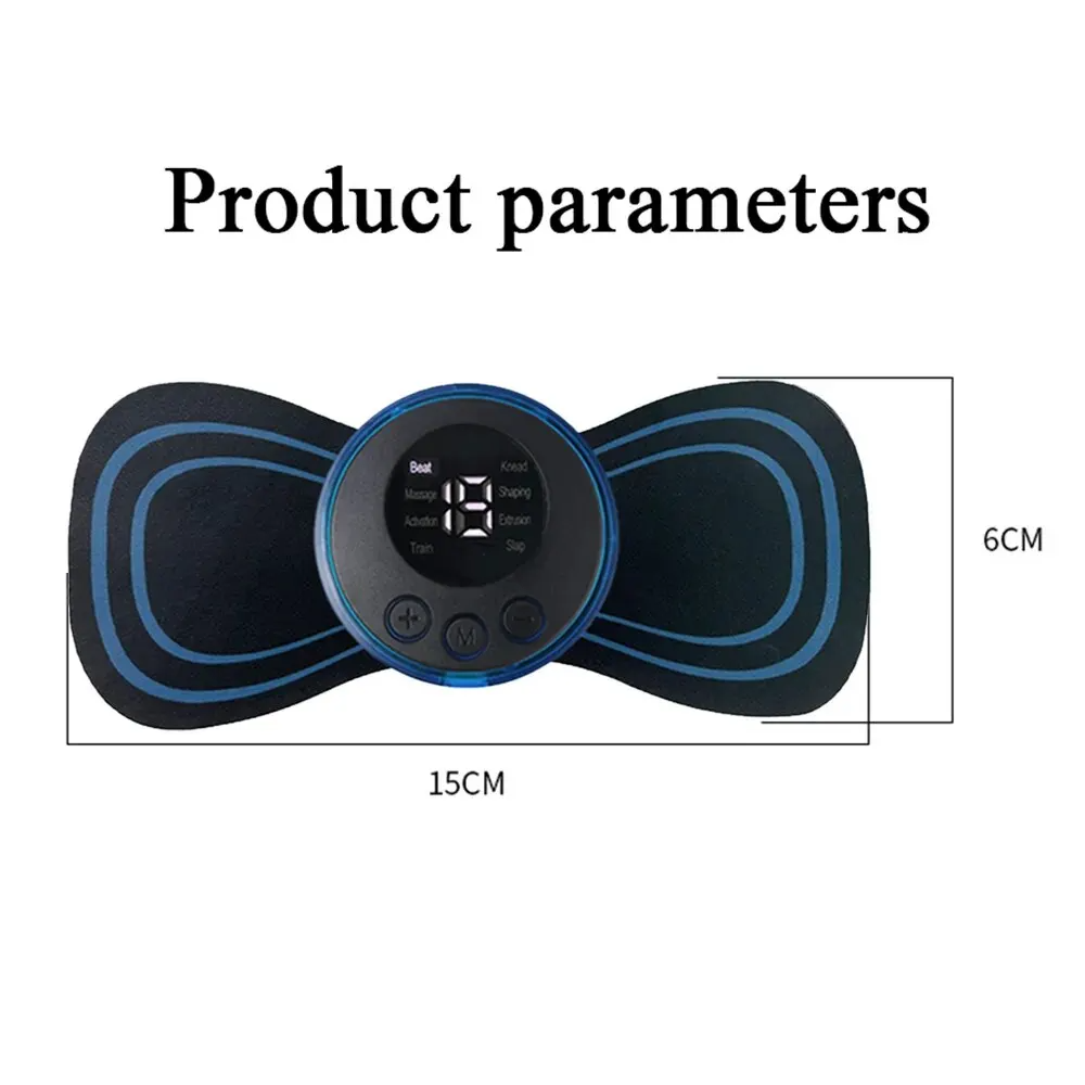 Premium Electric Microfluidic Massager for Full Body - 8 Modes & 19 Strength Levels, Deep Tissue Massage for Neck, Shoulder 
