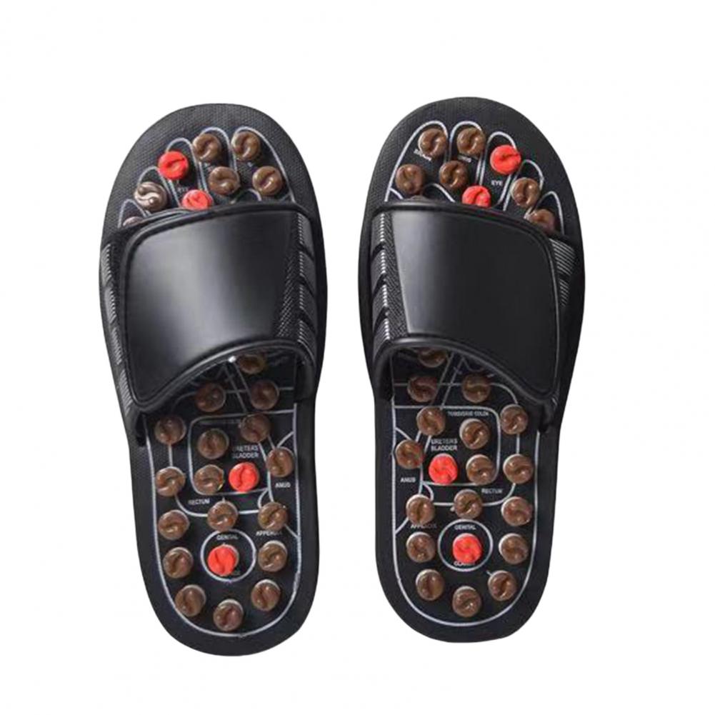 Premium Foot Massage Slippers for Reflexology and Moxibustion – Comfortable Walking Shoes for Pain Relief and Relaxation, 