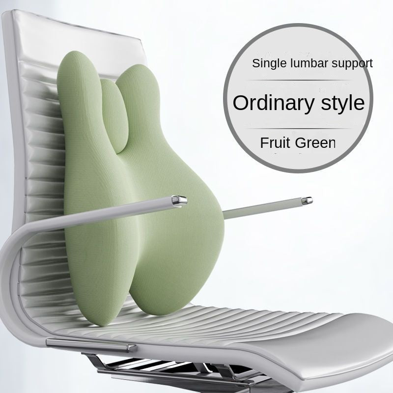 Premium Memory Foam Seat Cushion – Orthopedic Back & Waist Support for Office, Car, & Home – Coccyx Relief, Hip Massage Pad,