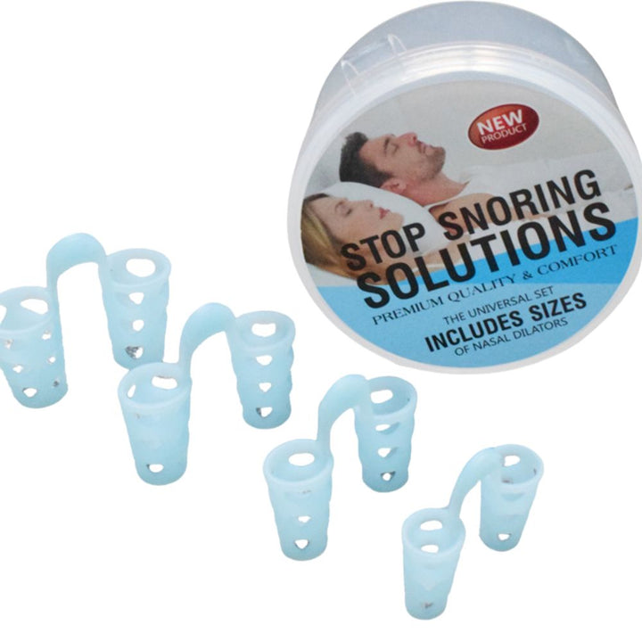 Premium Anti-Snoring Nasal Dilators (4PCS) for Easy Breathing & Sleep Quality Improvement – Comfortable Silicone Design