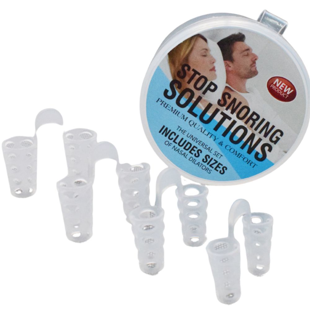 Premium Anti-Snoring Nasal Dilators (4PCS) for Easy Breathing & Sleep Quality Improvement – Comfortable Silicone Design