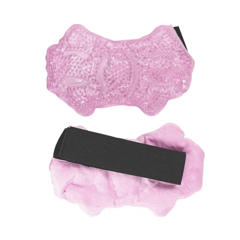 Premium Reusable Ankle Ice Heat Pack for Pain Relief, Hot Cold Compress Gel Wrap for Foot, Knee, Elbow, and Wrist Therapy, 