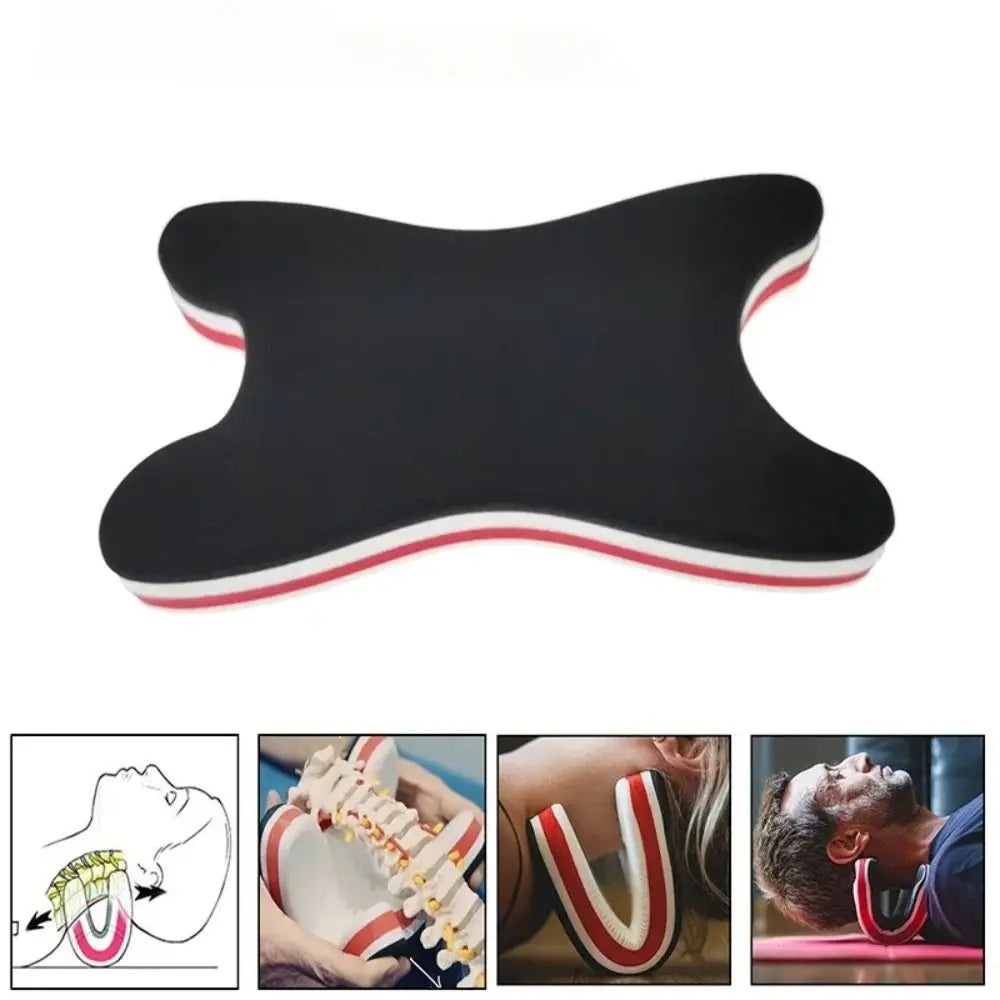 Premium Cervical Neck Traction Pillow for Neck and Shoulder Relief, Portable Spine Stretching Neck Orthoses for Cervical