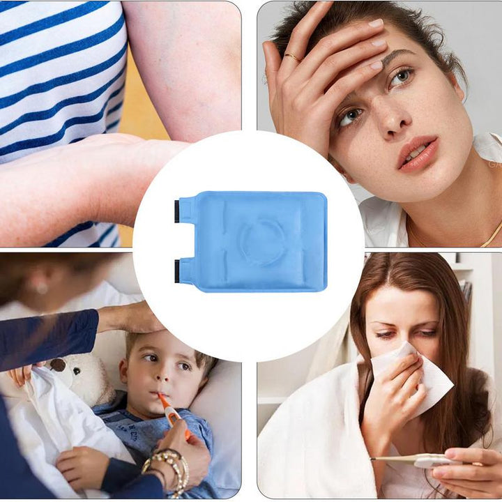 Premium Reusable Knee Ice Pack Wrap – Hot Cold Compress Therapy for Pain Relief, Gel Knee Support for Sprains, Injuries, Full