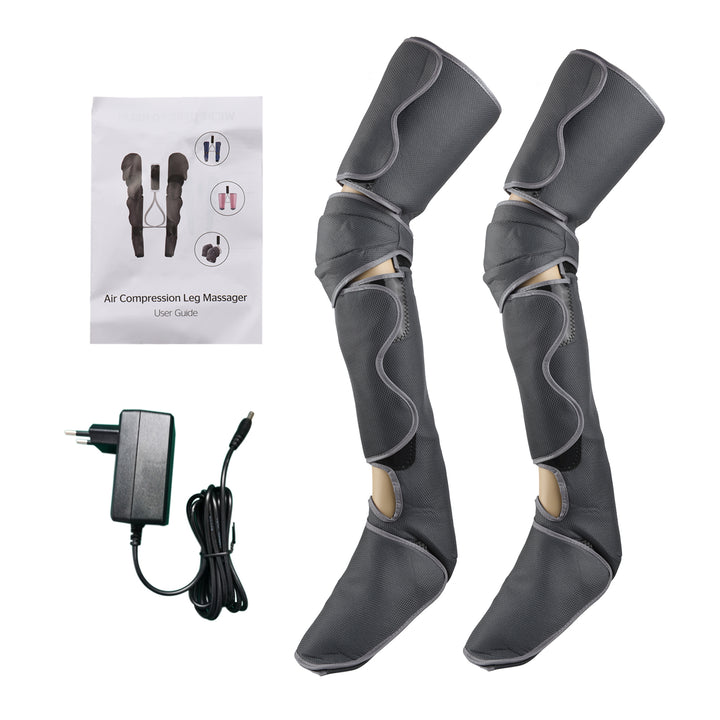 Luxury Air Wave Leg Massager with Infrared Heat & Air Pressure Technology for Thigh, Knee, and Calf Relief – 5 Intensity 