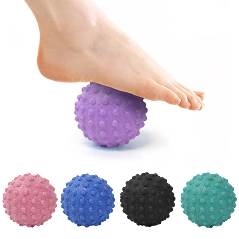 Premium TPE Trigger Point Massage Ball - Yoga, Foot & Leg Acupoint Roller for Muscle Relaxation, 5cm Diameter, Lightweight