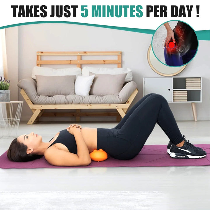 High Quality Sciatica Massager Deep Tissue Tool for Lower Back & Butt - 14 Trigger Points Myofascial Release for Hip, 