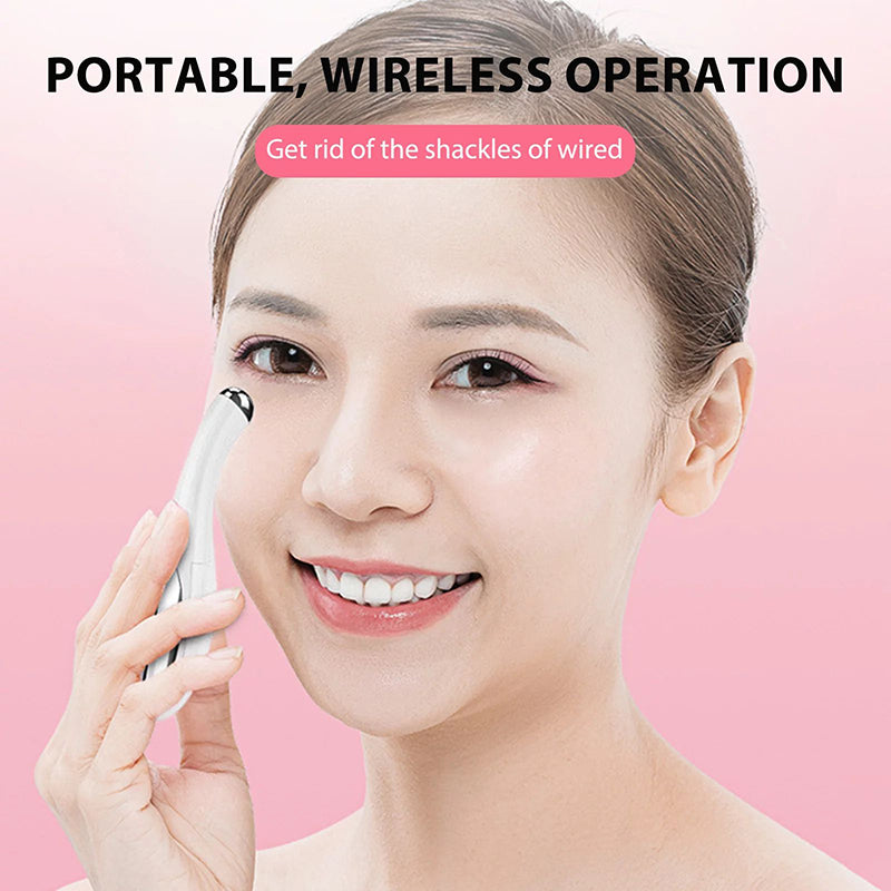 High Quality Electric Eye Massage Pen – Portable Facial and Eye Care Device, Vibration Massage, Dry Battery Powered, 