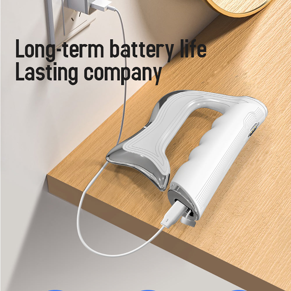 Premium Electric Muscle Massager for Deep Tissue Therapy – NMES Myofascial Gua Sha Scraper, Micro-Vibration & Micro-Current, 