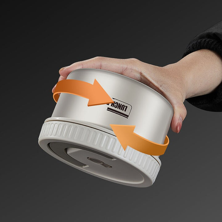 Premium Insulated Lunch Box Set – Portable Stackable Bento Box, Stainless Steel, Thermal Insulation, Keeps Food Warm or Cold,