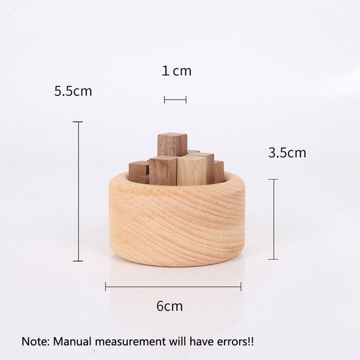 Luxury Essential Oil Wood Diffuser – Unique Wood Art Fireless Aroma Diffuser, Beech/Black Walnut Aromatherapy Ornament for 