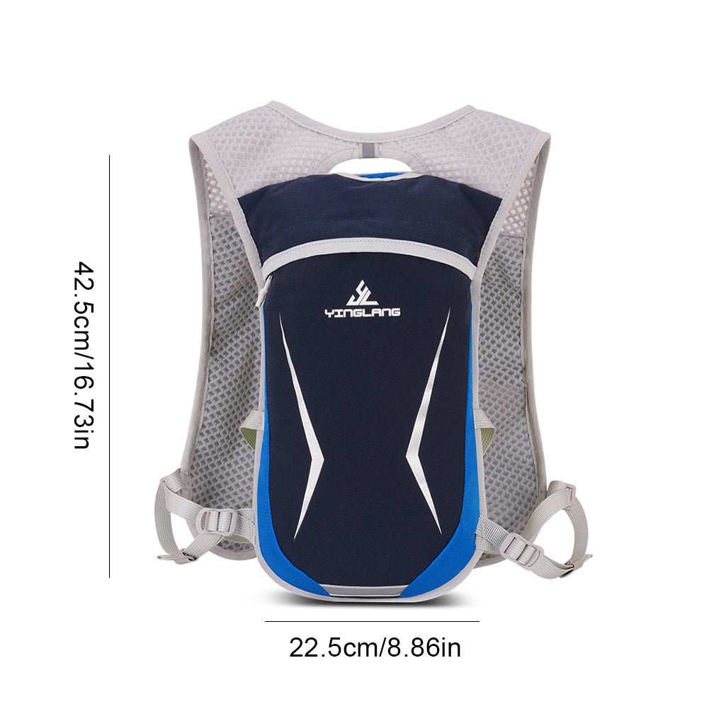 Premium Hydration Running Backpack – 5L Ultra-Lightweight Breathable Vest for Marathon, Cycling, and Hiking – Comfortable,