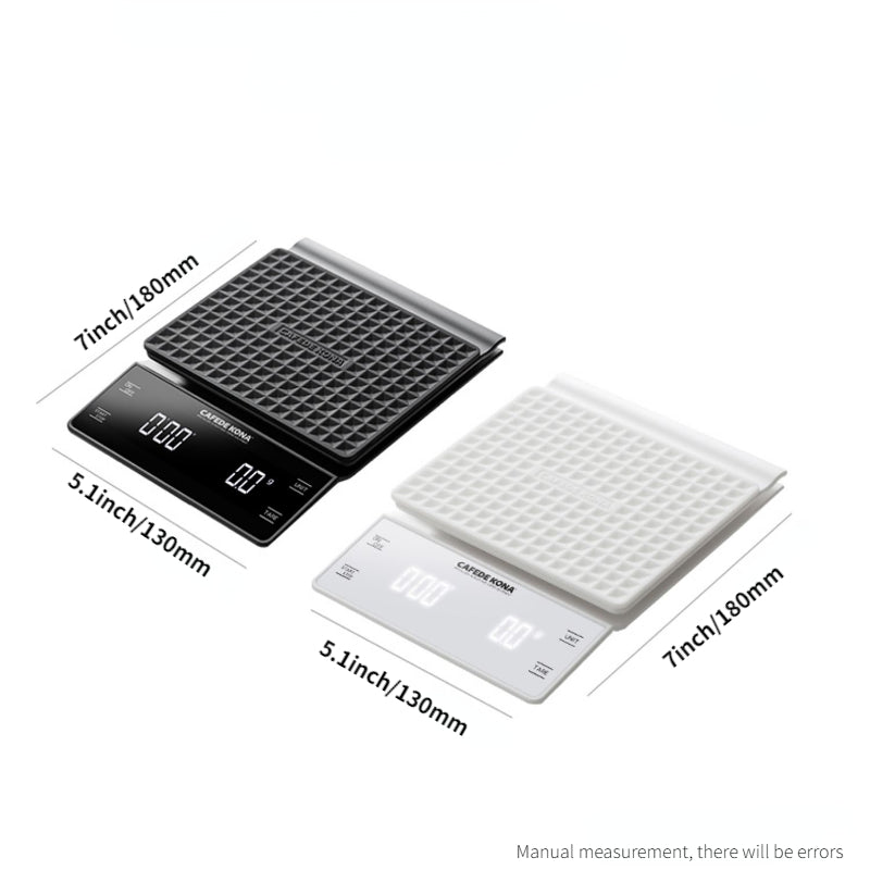 Premium Digital Coffee and Kitchen Scale – Precision Food Scale with Timer, High-Accuracy Mini Electronic Scale for Jewelry 