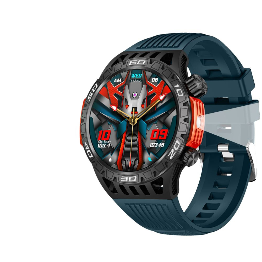 Premium Fitness Smart Watch for Men – 1.46" Display, Heart Rate Monitor, Blood Pressure, IP68 Waterproof, Bluetooth Calling,