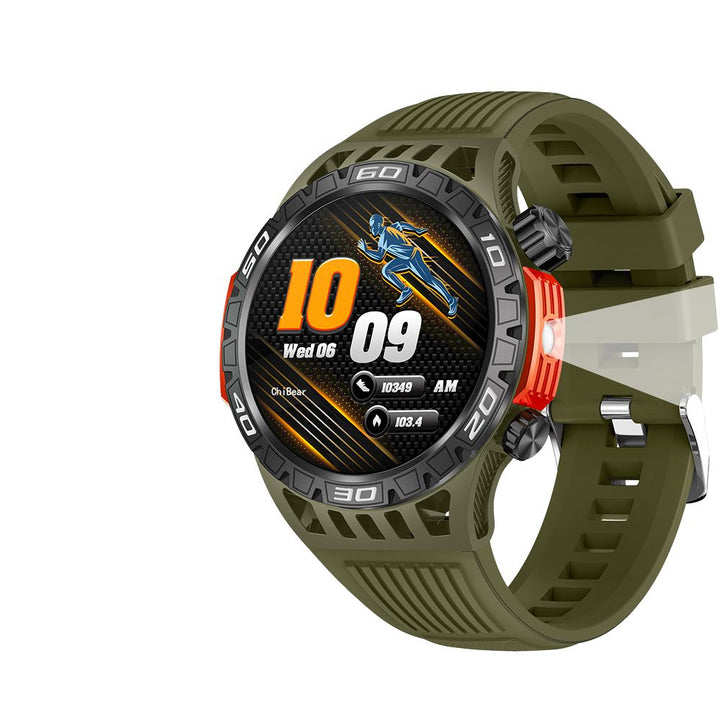 Premium Fitness Smart Watch for Men – 1.46" Display, Heart Rate Monitor, Blood Pressure, IP68 Waterproof, Bluetooth Calling,