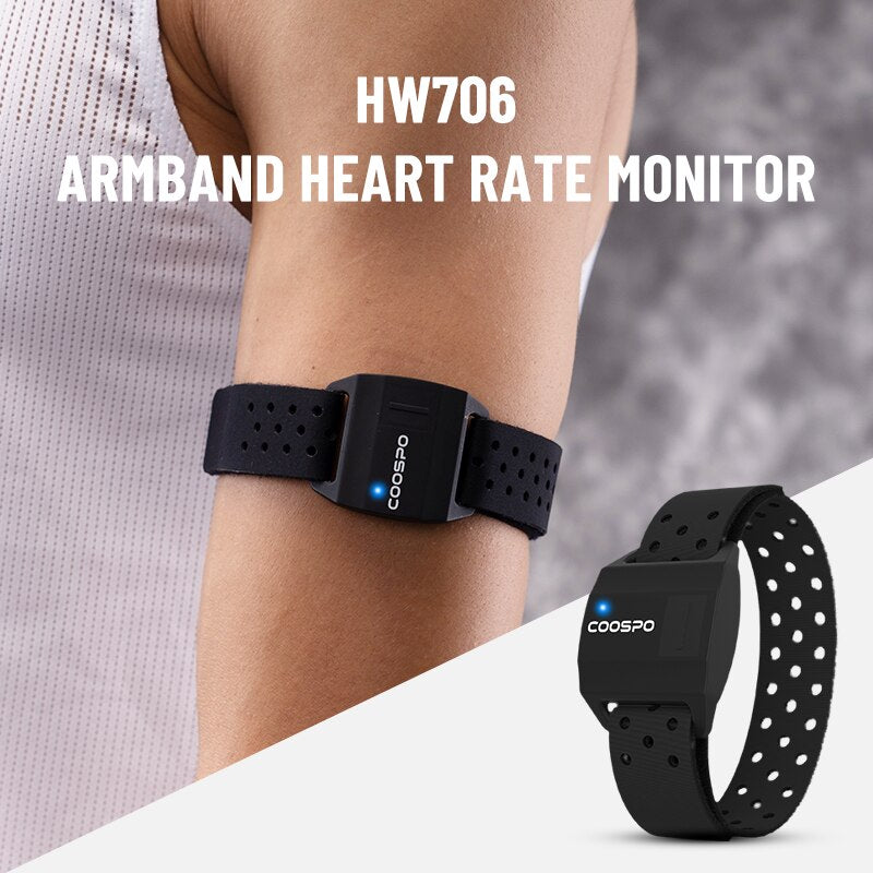 Premium Heart Rate Monitor Bracelet for Fitness – Bluetooth 4.0 ANT+ for Garmin & Wahoo, Optical Sensor, Outdoor Tracker 