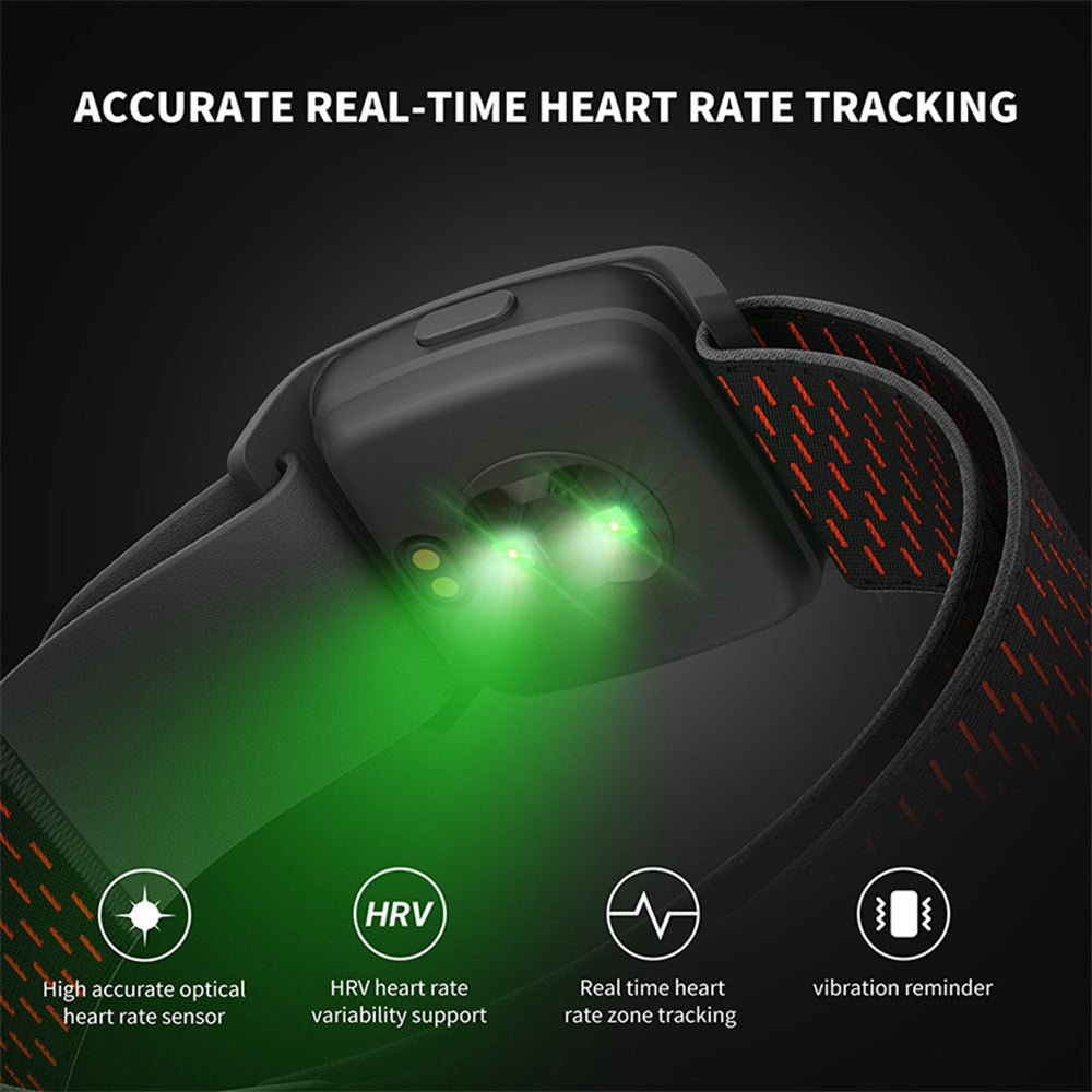 Premium Heart Rate Monitor Bracelet for Fitness – Bluetooth 4.0 ANT+ for Garmin & Wahoo, Optical Sensor, Outdoor Tracker 