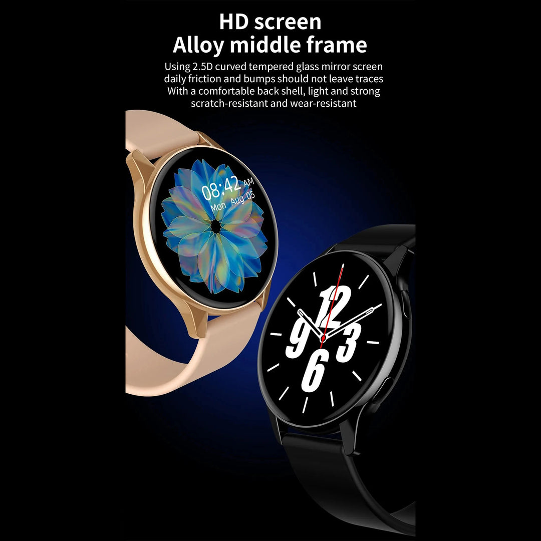 Premium Sport Smartwatch for Women – Bluetooth Call, IP68 Waterproof, Fitness Tracker, Health Monitoring, 1.2" HD Touchscreen, Compatible with iOS and Android - StrengthXPhysiotherapy