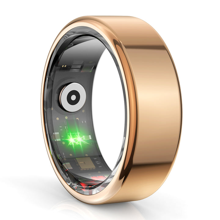 Premium Smart Ring for Health Monitoring – Military Grade Titanium, Waterproof IP68 & 3ATM, Multi-Sport Modes, Heart Rate &