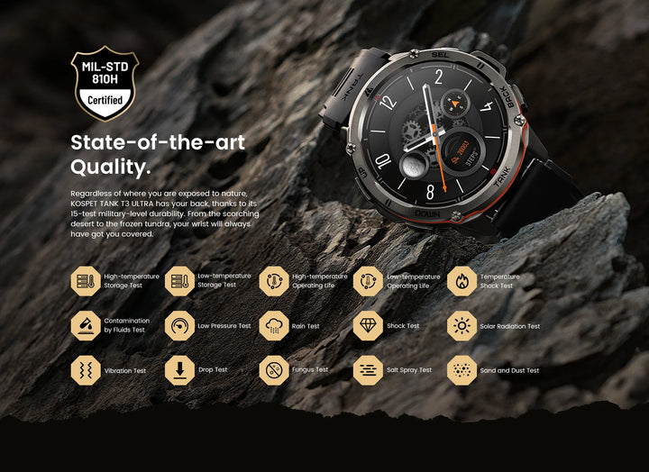 Premium Ultra GPS Smartwatch for Men, 470mAh AMOLED Fitness Tracker, Bluetooth, Digital Watch with AOD, Heart Rate Monitor, Activity Tracker & More - StrengthXPhysiotherapy