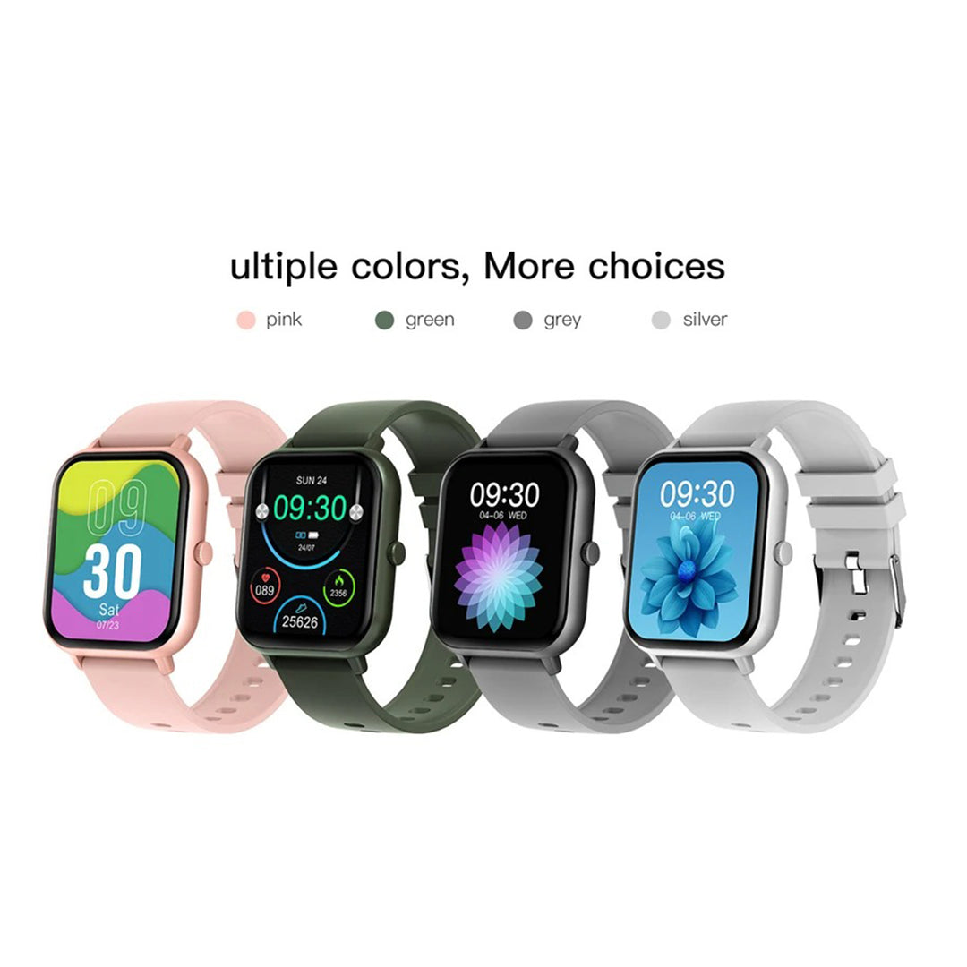 Premium Smartwatch for Women – Custom Dial, Bluetooth Calling, Music Control, IP67 Waterproof, Fitness Tracker, Heart Rate & Blood Pressure Monitor, Compatible with iOS & Android - StrengthXPhysiotherapy