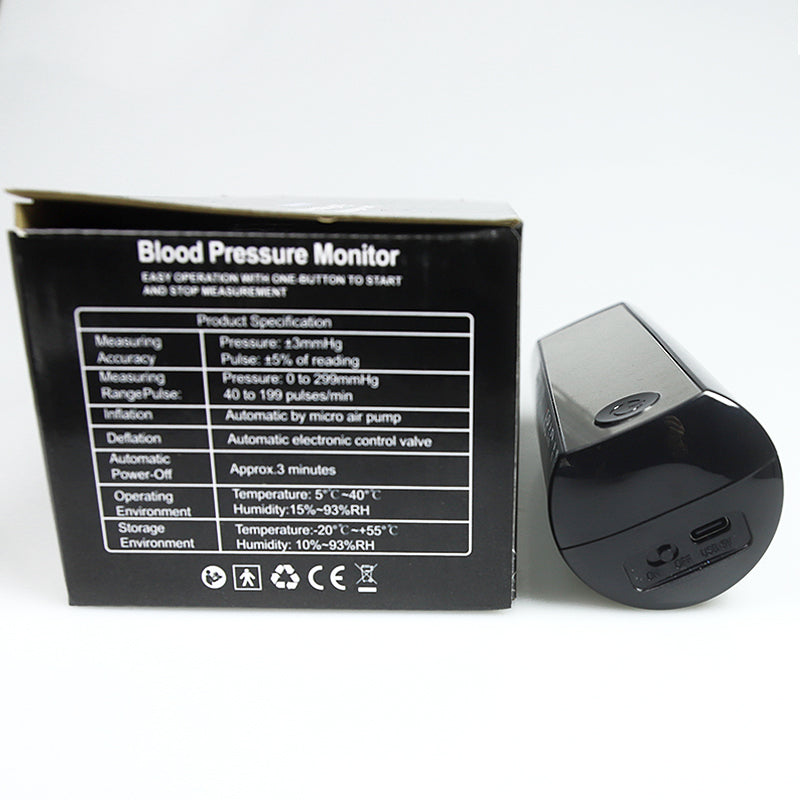 Premium Rechargeable Blood Pressure Monitor – Large LCD Screen, Russian Voice, Digital Arm Sphygmomanometer, LI-ION 