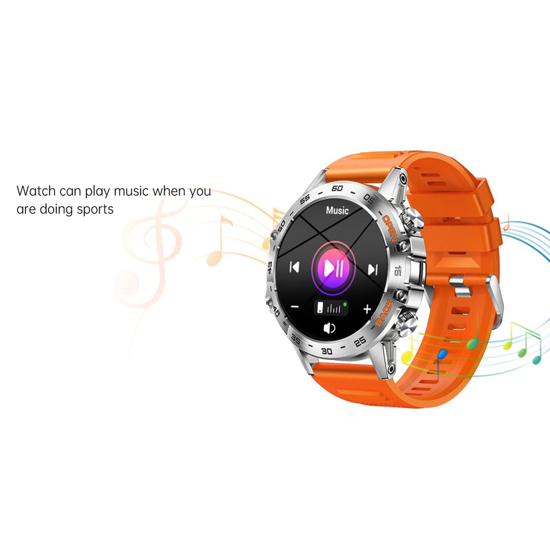 Premium Bluetooth Call Smartwatch for Men - IP67 Waterproof, 1.39-inch Display, Fitness Tracker, Sports Modes, Compatible with Android & iOS - StrengthXPhysiotherapy