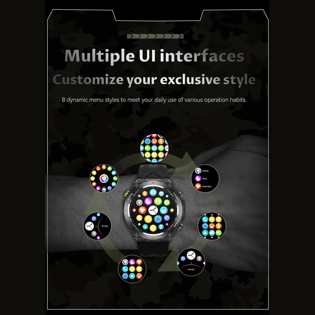 Premium Waterproof Sports Watch for Men and Women – 50M Waterproof, Dual Time, Pedometer, Stopwatch, Alarm, Countdown, Shockproof, EL Backlight, Lightweight Military Clock - StrengthXPhysiotherapy