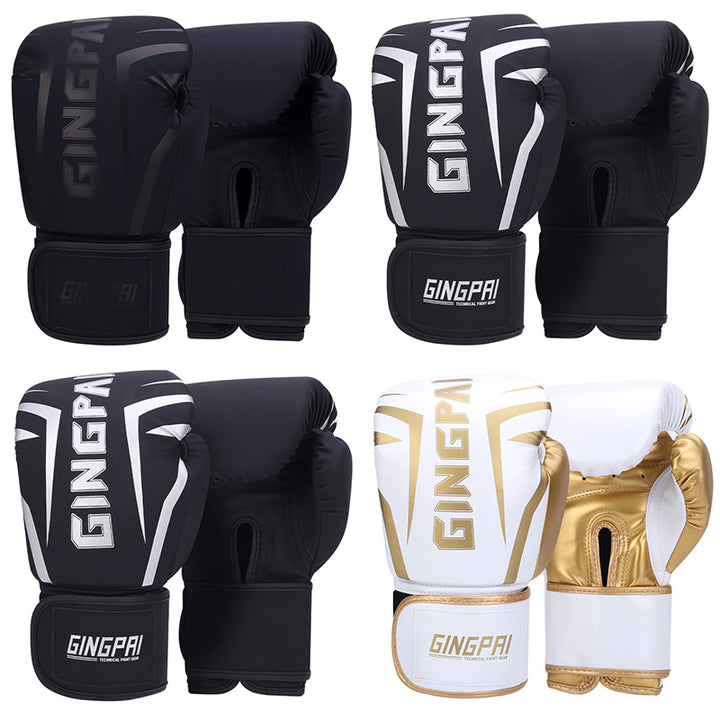 Premium Boxing Gloves – High Quality PU Leather, Wear-Resistant & Breathable Combat Gloves for Sanda Training, Thickened