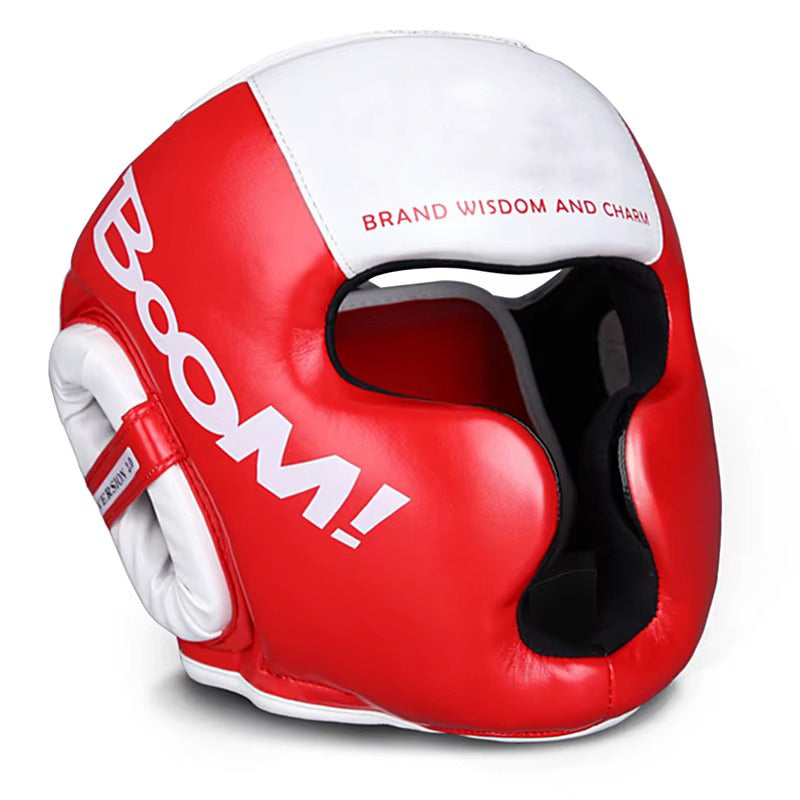 Premium Kickboxing Helmet – MMA Headgear, Karate, Muay Thai, Boxing, Sanda Training Protection for Adults & Kids, Adjustable, Comfortable & Durable - StrengthXPhysiotherapy