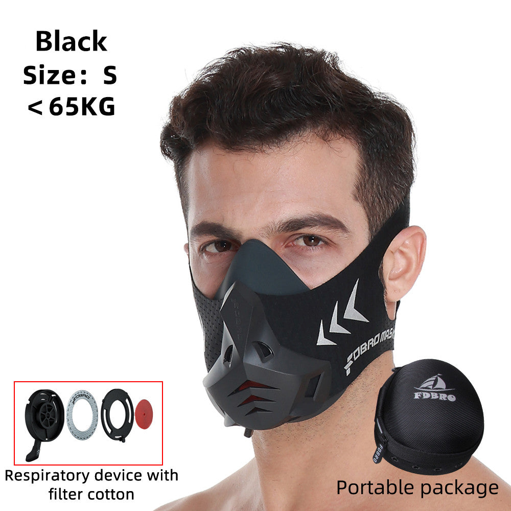 Premium Sports Mask for Running, Cycling, Gym & High Altitude Training – Cardio Workout Conditioning Mask, Air Filtration,