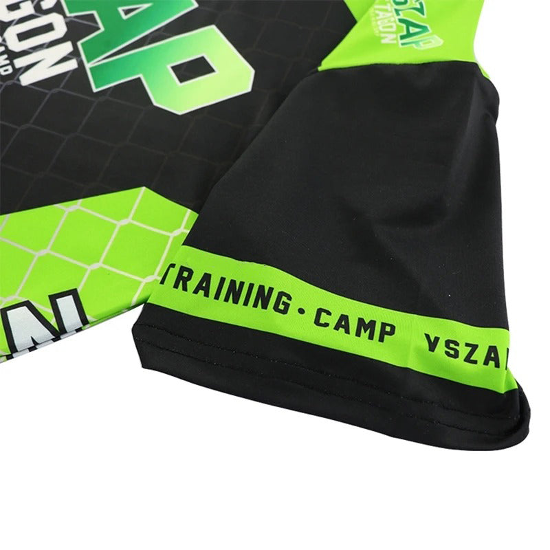 Premium MMA Boxing Training Set – UFC Fighting Suit for Men, Women & Children, Breathable Quick Dry Short Sleeve Sports Wear for Training & Sparring - StrengthXPhysiotherapy