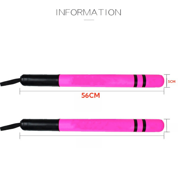 Premium Boxing Training Stick – PU Leather Kicking Practice Pad for Speed & Agility – Focus Target Sticks for Kickboxing, Taekwondo & Boxing – Lightweight, Shock-Absorbing, Portable - StrengthXPhysiotherapy