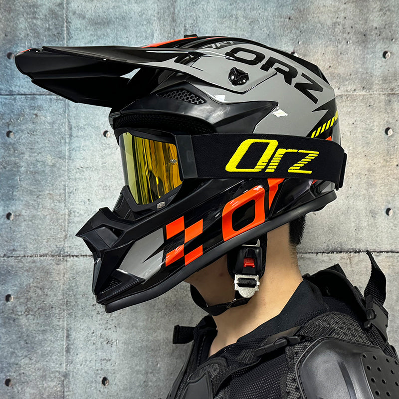 High-Quality Kids Off-Road Helmet - Motocross, Mountain Bike, ATV, DOT Certified, Lightweight ABS Material, Full Face Safety
