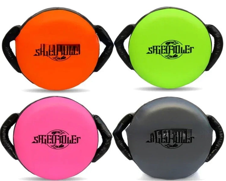 Premium Boxing Shield Target – High-Quality Handheld Training Pad for Punching & Kicking – Durable PU Leather Combat Sports Equipment for Boxing & Martial Arts Defense - StrengthXPhysiotherapy